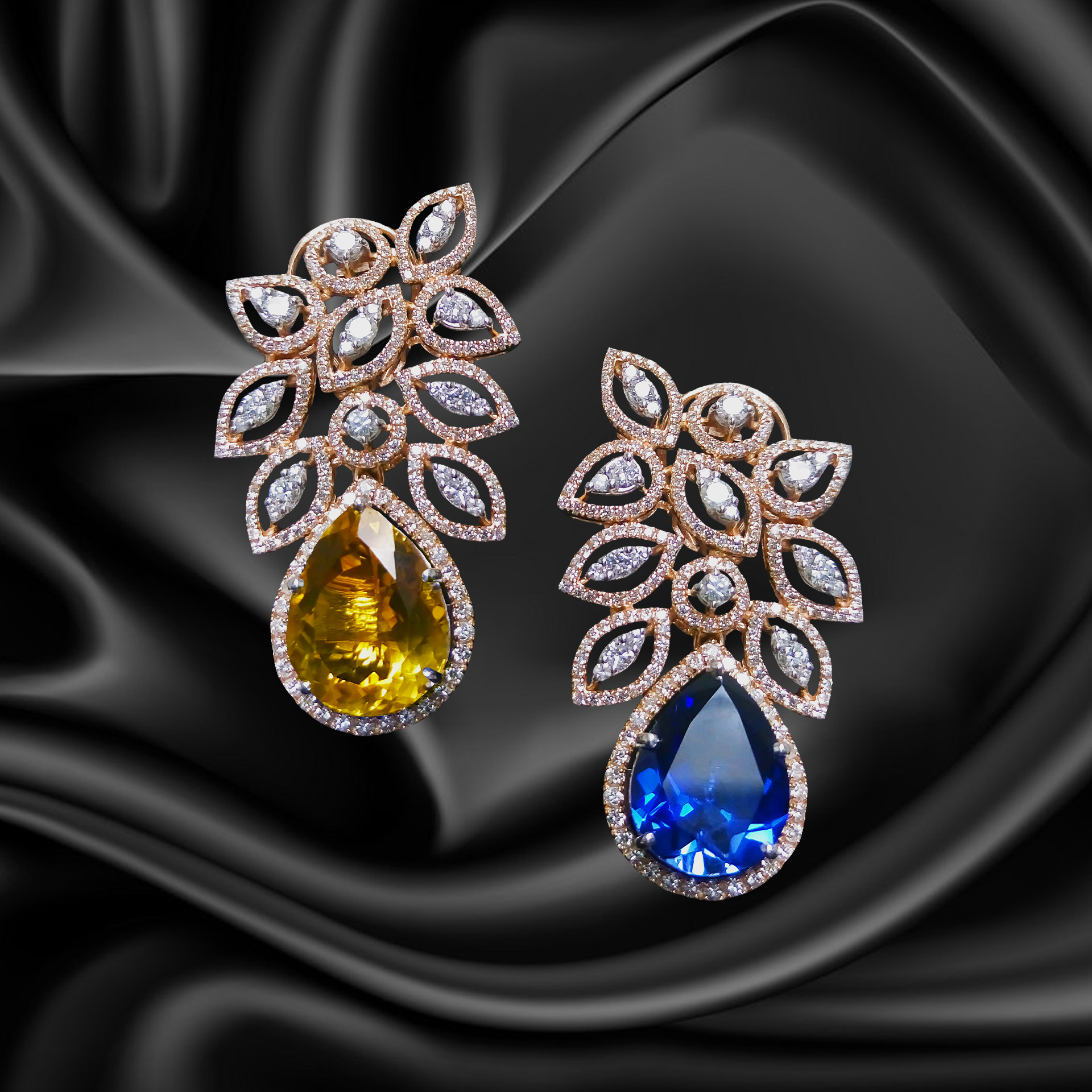 Chunky Cocktail Earrings
