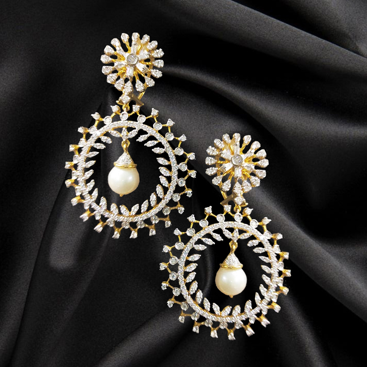 Diamond and Pearl Chandbalis
